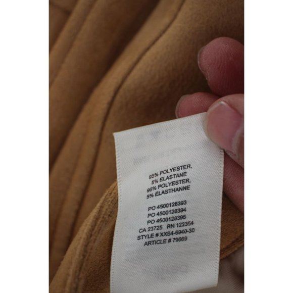 Aritzia‎ wilfred vegan suede pants Women’s 6 Melina Faux Suede high waisted - Picture 10 of 10